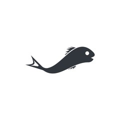 Fish logo template