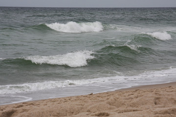 Waves at Sylt beach