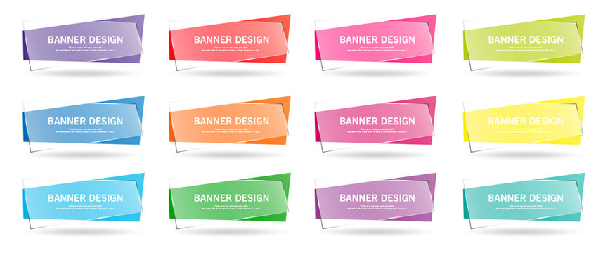 Set background banner design