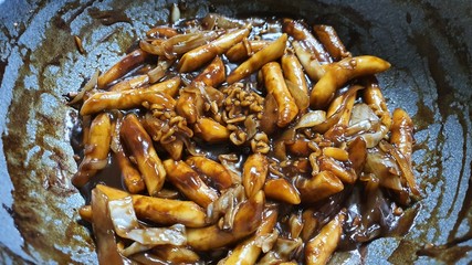 짜장떡볶이