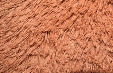 Brown fur texture background.