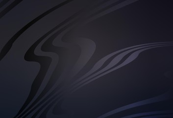 Dark Gray vector blurred shine abstract texture.