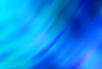 Light BLUE vector blurred shine abstract template. Colorful abstract illustration with gradient. Blurred design for your web site.