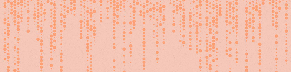 Abstract Color Halftone Dots generative art background illustration