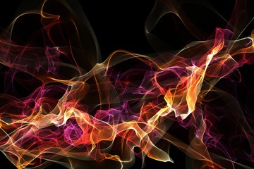 decorative abstract energy smoke background