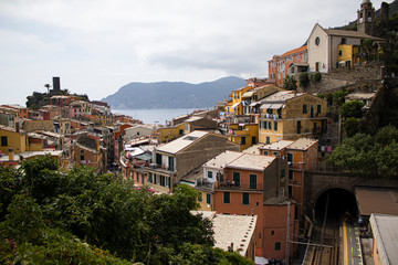 Fototapeta na wymiar view of the old town Vernazza Cinque Terre