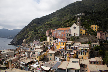 Fototapeta na wymiar view of the old town Vernazza Cinque Terre