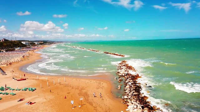 Litorale con spiaggia di Termoli