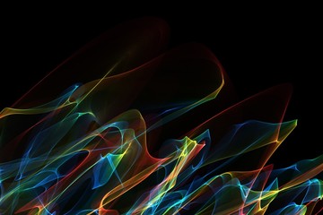 decorative abstract energy smoke background