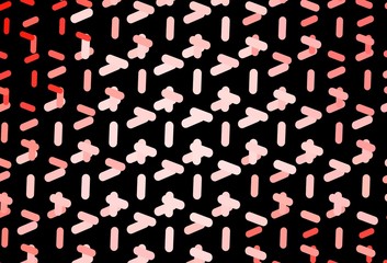 Dark Red vector texture with colored lines.