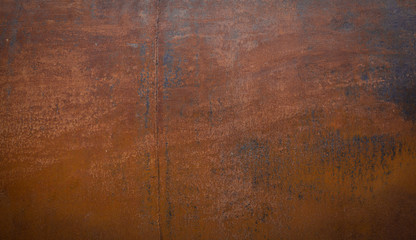 Grunge rusted metal texture, rust and oxidized metal background. Old metal iron panel