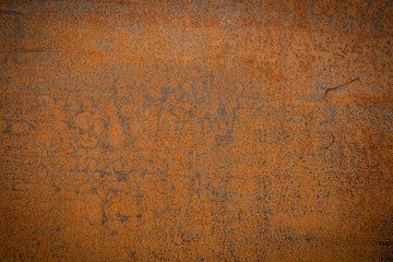 Grunge rusted metal texture, rust and oxidized metal background. Old metal iron panel