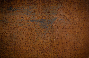 Grunge rusted metal texture, rust and oxidized metal background. Old metal iron panel