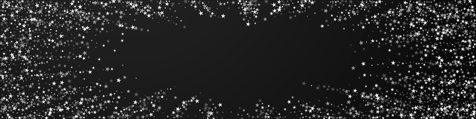 Amazing falling stars Christmas background. Subtle