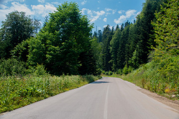road in the mountains