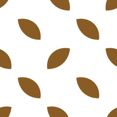 Abstract seamless pattern with fantasy uneven geometric shapes. Geo background. Vector illustration.