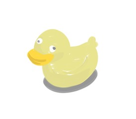 アヒルのおもちゃ