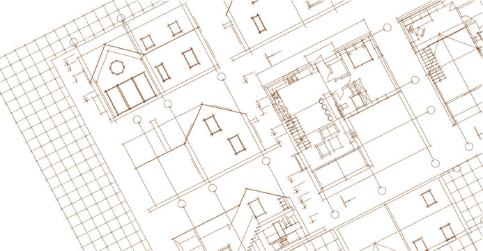
house plan bluprint 3d graphics
