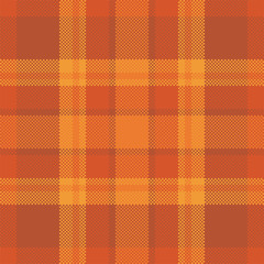 Pixel background vector design. Modern seamless pattern plaid. Square texture fabric. Tartan scottish textile. Beauty color madras ornament.