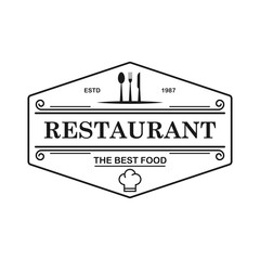 Retro Vintage Insignia, Logotype, Label or Badge Vector design element, business sign template.