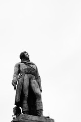 Statue du général J. B. Kléber à Strasbourg, France