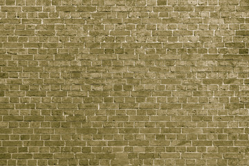 Beige brick building wall. Interior of a modern loft. Background for design and interview recording.
