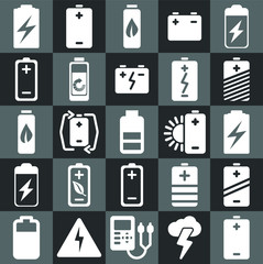 set of icons for web design