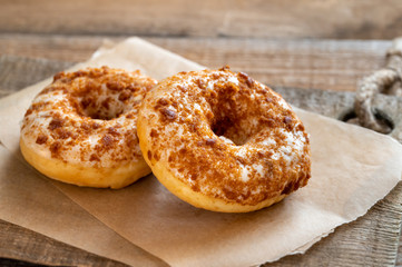 Two donuts