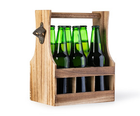 Beer wooden box