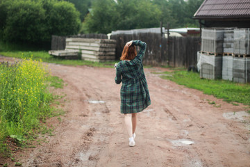 закат, цветы