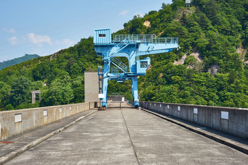 福島県　田子倉ダム天端
