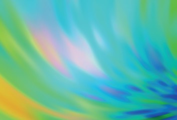 Light Green vector abstract bright texture.