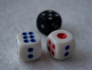 Dice. Roulette, cards, excitement.