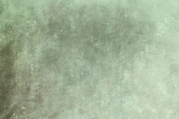 Fototapeta premium Scraped green grungy background