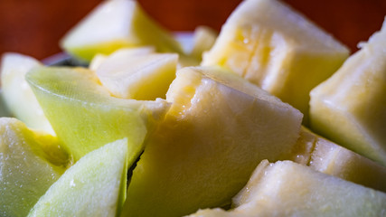 fresh juice melon fruit isolated