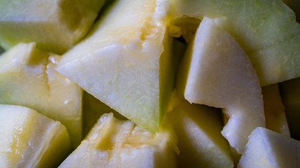 fresh juice melon fruit close up