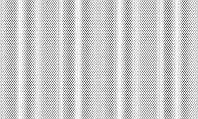 Black dot grid pattern on white background vector
