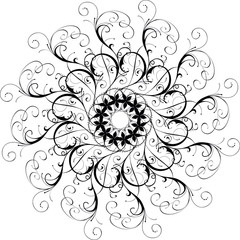 abstract floral background