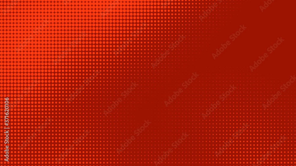 Poster dots halftone red purple color pattern gradient texture with technology digital background. dots pop