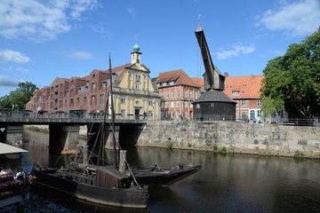 Alter Hafen in Lüneburg