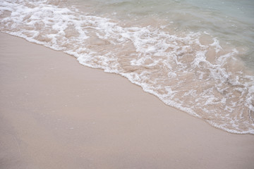 waves on the beach