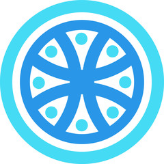 Obraz premium Vector Design of an Abstract Logo with a Circle Theme