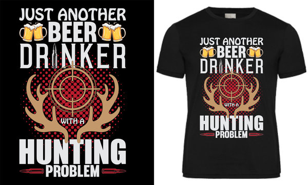 Hunting t shirt design
