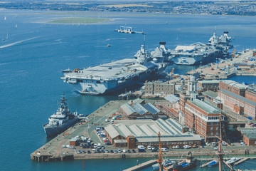 Vessels at Portsmouth, England