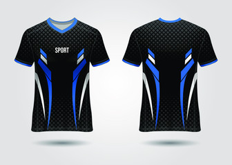 Sport Jersey Template Design Vector