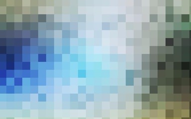 Light Blue, Green vector background of rectangles and squares. Style quilt and blanket. Geometrical rectangular pattern. Repeating pattern with rectangle shapes.