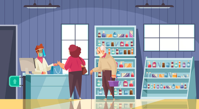  Pharmacy Store Background 