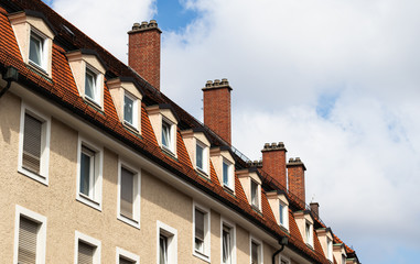 Hausfassade Dachfenster