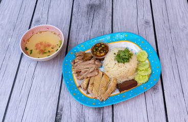 Thai Boiled Chicken and Fried Duck Dishes 