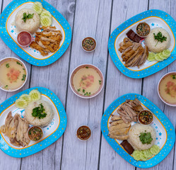 Thai Boiled Chicken and Fried Duck Dishes 